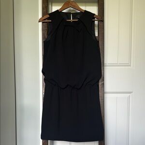 Ann Taylor Elegant Black Sleeveless Dress, sz 4